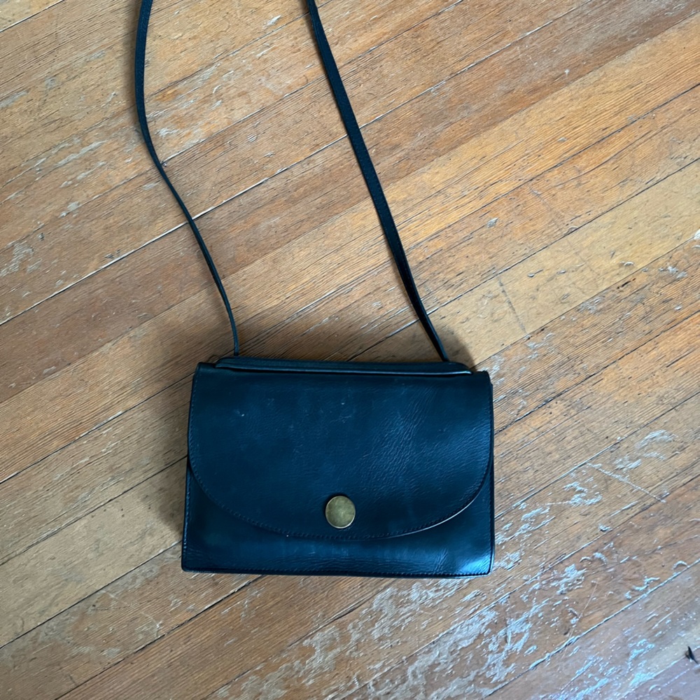Madewell Leather black purse